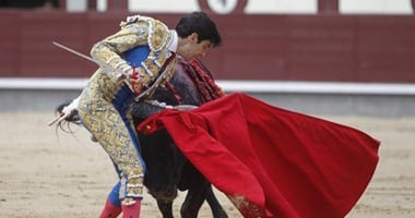 إصابة 6 أشخاص فى مهرجان "سان فيرمين" للركض أمام الثيران بأسبانيا