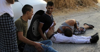 بالصور..إصابة عشرات الفلسطينيين باشتباكات مع قوات الاحتلال بالضفة الغربية