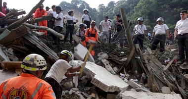 بالصور.. ارتفاع ضحايا انزلاق التربة فى جواتيمالا إلى 161 قتيلا