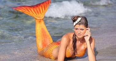 ألمانية تفوز بلقب miss mermaid "ملكة جمال حورية البحر" بالغردقة