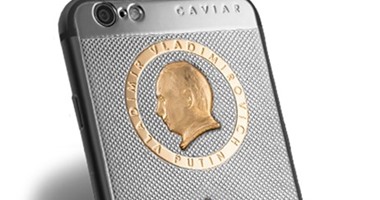 نسخة خاصة من iphone 6s بوجه ذهبى لفلاديمير بوتين بمناسبة عيد ميلاده
