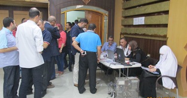 بالصور.. الهدوء يسود لجنة انتخابات الأطباء ببورسعيد بعد استكمال مدة النقيب