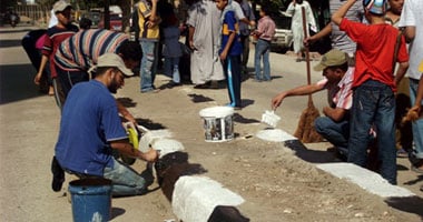 الحرية والعدالة بالفيوم يطلق حملة لنظافة وتجميل الشوارع