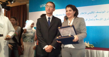 رولا خرسا تفوز بجائزة اليونسيف للتميز الإعلامى لعام 2010