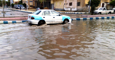 أمطار فى كفر الشيخ.. ورعد متواصل على مطروح