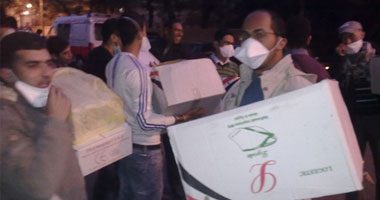 قافلة طبية وبطاطين من ثوار الفيوم لثوار التحرير