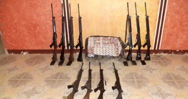 تنفيذ 1275 حكما قضائيا وضبط 30 قطعة سلاح بحملة أمنية فى سوهاج