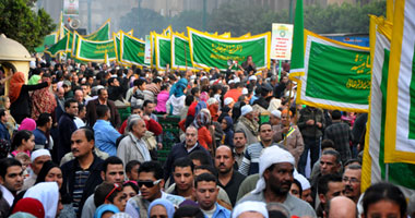 نصف مليون مصرى يحتفلون بمولد الشيخ أبو الحسن الشاذلى بوادى حميثرة