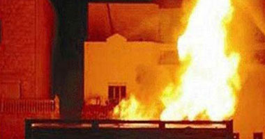 "الإطفاء" تسيطر على حريق "كاراتيه" أبو النمرس بعد احتراق محتوياته