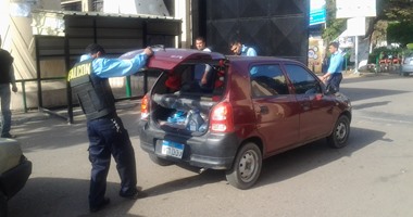 إجراءات مشددة وتفتيش لحقائب الطلاب والسيارات بجامعة عين شمس