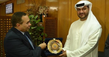 بالصور.. محافظ الإسماعيلية يستقبل وفدًا من الإمارات