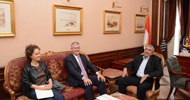 محافظ الإسكندرية يستقبل سفير فرنسا لبحث سبل التعاون بين البلدين