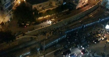 إصابة 5 فى تصادم عربتى "ترام" بمحطة سان استيفانو بالإسكندرية