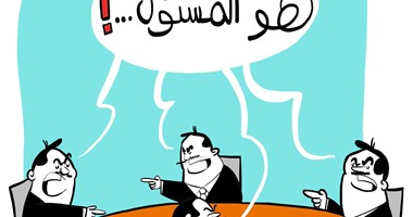 فى كاريكاتير "اليوم السابع": من المسئول عن حوادث الطرق
