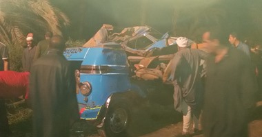 مصرع 5 أشخاص وإصابة 5 آخرين فى حادث على الطريق الدولى بكفر الشيخ