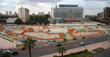 بالصور.. محيط "التحرير" يسترد جماله.. واستمرار أعمال تطوير الميدان