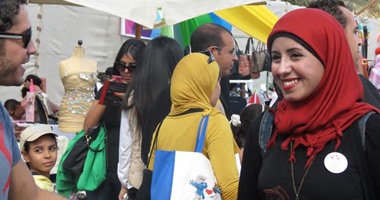 ريهام السنباطى تشارك حملة "هاتها ماترميهاش" فى مهرجان "زايد"