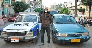 القبض على مسجل سرقات سيارات وبحوزته بندقية خرطوش ببورسعيد