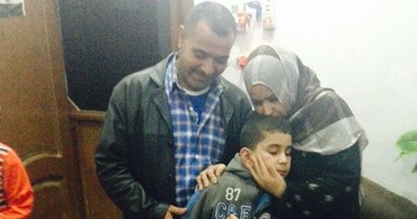 مباحث البحيرة تستعيد طفلا اختطفه عاطلان بكفر الشيخ