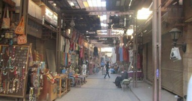 بالصور.. سوق الأقصر السياحى النسخة التوأم لخان الخليلى