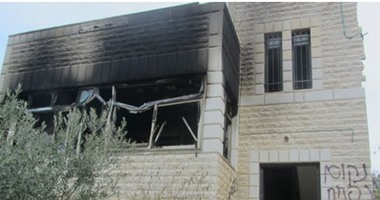حريق هائل يلتهم منزلا بمدينة سمسطا فى بنى سويف
