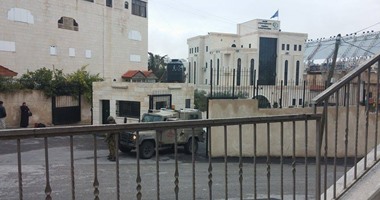 قوات الإحتلال الإسرائيلى تقتحم مقر الإتحاد الفلسطينى لكرة القدم