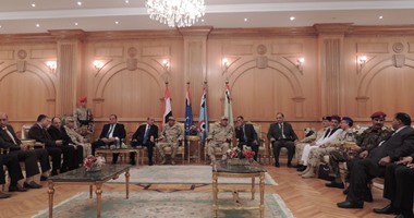 أمين رئاسة أركان الجيش الليبى يشارك باحتفالات أكتوبر بمطروح
