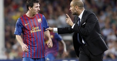 ميسي الأسطورة رقم 1 في اختيار جوارديولا