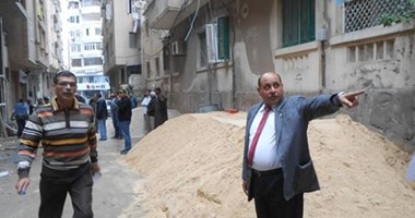 حى شرق الإسكندرية يشن حملة موسعة على المبانى المخالفة