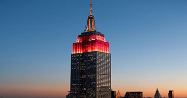 نيويورك تتلون بالبرتقالى احتفالا باليوم العالمى لمواجهة العنف ضد المرأة