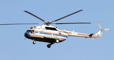 بالفيديو.. وصول طائرة هليكوبتر مستشفى المعادى تمهيدا لنقل مبارك إلى المحاكمة