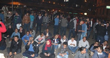 تجمعات محدودة تتظاهر فى ميدان الفلكى وتفشل فى الوصول لـ"طلعت حرب"