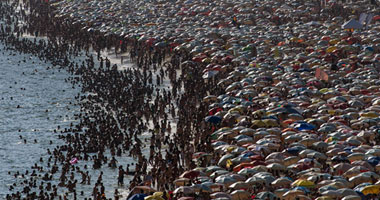 موجة حر شديدة تجتاح مدينة "ريو دى جانيرو" البرازيلية