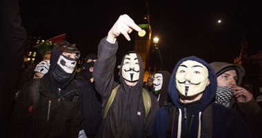 اعتقال 10أشخاص خلال مسيرة "المليون قناع" فى لندن