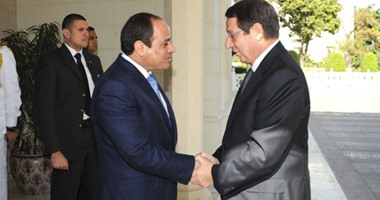 الرئيس السيسى يختتم جلسة المباحثات الثنائية مع نظيره القبرصى