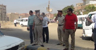 مدير أمن القليوبية يقود حملة لإعادة الانضباط المرورى فى شبرا وبنها