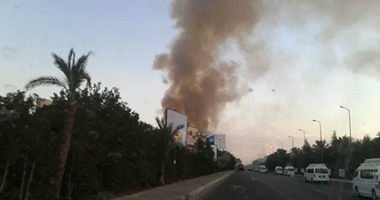 السيطرة على حريق فى قطاع الأمن المركزى على طريق القاهرة - السويس