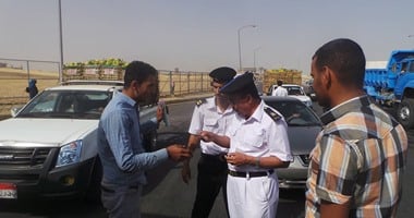 مرور القاهرة يضبط 40 ألف مخالفة مرورية أعلى محاور العاصمة خلال شهر