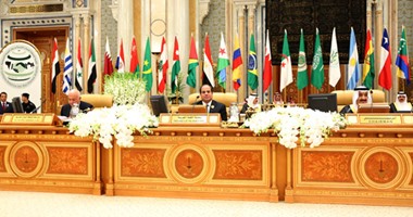 بالصور.. السيسى بالقمة العربية اللاتينية:تحقيق الأمن أولويات السياسة الخارجية لمصر