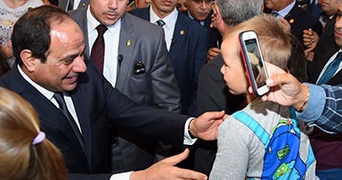 بالصور.. الرئيس السيسى يصل شرم الشيخ بعد عودته من السعودية