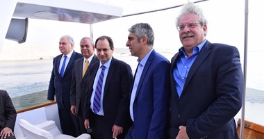 بالصور..هيئة قناة السويس تستقبل وزير النقل اليونانى لاستعراض الفرص الاستثمارية 