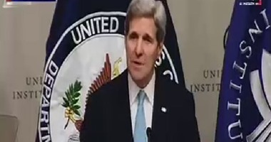 جون كيرى : نسعى لوقف إطلاق النار بين المعارضة والنظام فى سوريا