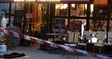 بالصور.. الأمن يمشط محيط تفجيرات باريس و"الأدلة الجنائية" تبدأ المعاينة