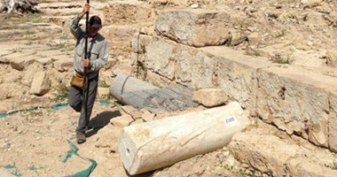 العثور على بوابة مسرح أثرى فى قبرص ترجع لـ2300 سنة