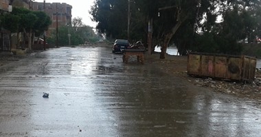 هطول أمطار خفيفة على أنحاء متفرقة من الإسكندرية