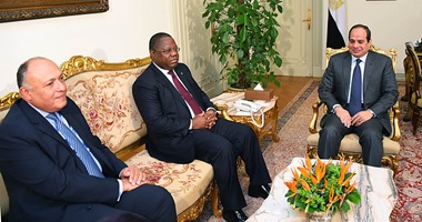 السيسى يؤكد لوزير خارجية الجابون اهتمام مصر بتعزيز علاقاتها الإفريقية
