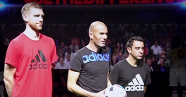 بالفيديو.. أبطال المونديال فى مهمة خاصة للكشف عن قمصان يورو 2016
