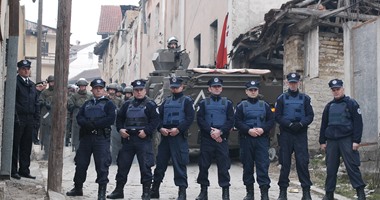 احتجاجات فى كوسوفو قبيل تصويت بالبرلمان على اتفاقية حدودية