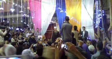 بالصور.. الآلاف يحتفلون بمولد "سلطان الصعيد" الفرغل بأبو تيج