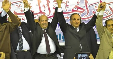 مؤتمر حاشد لمرشح حزب الوفد بـ"شبرا الخيمة ثانى" بالقليوبية